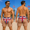 Custom Funny Men Swim Trunks - Personalized Summer Vacation And Travel Gifts For Men - Beach Day Ready - namenecklace