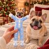 Custom Funny Pet Photo Christmas Plush Doll Gifts For Pet Lovers • My Merry Pup - Personalized Poseable Plush Doll - MySpotifyGlass