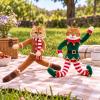 Custom Funny Pet Photo Christmas Plush Doll Gifts For Pet Lovers • My Merry Pup - Personalized Poseable Plush Doll - MySpotifyGlass
