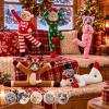 Custom Funny Pet Photo Christmas Plush Doll Gifts For Pet Lovers • My Merry Pup - Personalized Poseable Plush Doll - MySpotifyGlass