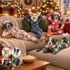 Custom Funny Pet Photo Christmas Plush Doll Gifts For Pet Lovers • My Merry Pup - Personalized Poseable Plush Doll - MySpotifyGlass