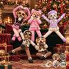 Custom Funny Pet Photo Christmas Plush Doll Gifts For Pet Lovers • My Merry Pup - Personalized Poseable Plush Doll - MySpotifyGlass