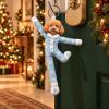 Custom Funny Pet Photo Christmas Plush Doll Gifts For Pet Lovers • My Merry Pup - Personalized Poseable Plush Doll - MySpotifyGlass