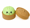 Mystery Glitter Dumpling Squishy Blind Box Toys, Steamed Bun Sensory Stress Relief Ball, Soft Kawaii Fidget Decompression Desk Toy Gift