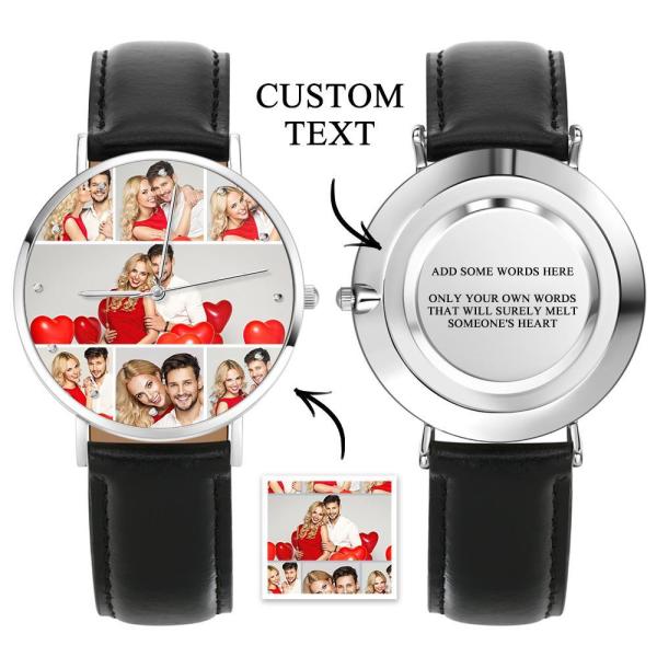 Personalized Photo Collage Watch Custom Photo Watch Gift