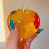 Fruit Jelly Squishy Ball Realistic Fruit Gel Stress Relief Sensory Fidget Toy