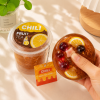 Mini Fruit Tea Jelly Squishy Collection Soft Slow Rising Stress Relief Toy Cute Kawaii Squeeze Gift