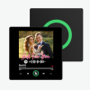 Custom Music Fridge Magnet with Colorful Frame Personalized Spotify Fridge Magnet with Photo Wedding Gift -