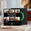 Custom Music Fridge Magnets Custom Music Fridge Magnet Colorful Frame Album Fridge Magnet Can Play Songs Gift for Dad