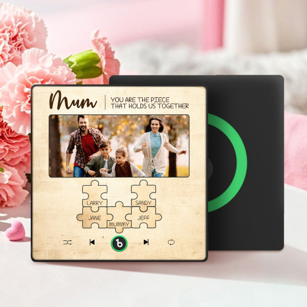 Personalised Song Fridge Magnets That Plays Music with Names Mother's Day Gifts for Mum -