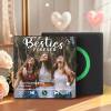 Personalized Music Fridge Magnet Custom Besties Forever Song Magnet Heartfelt Gift For Best Friends