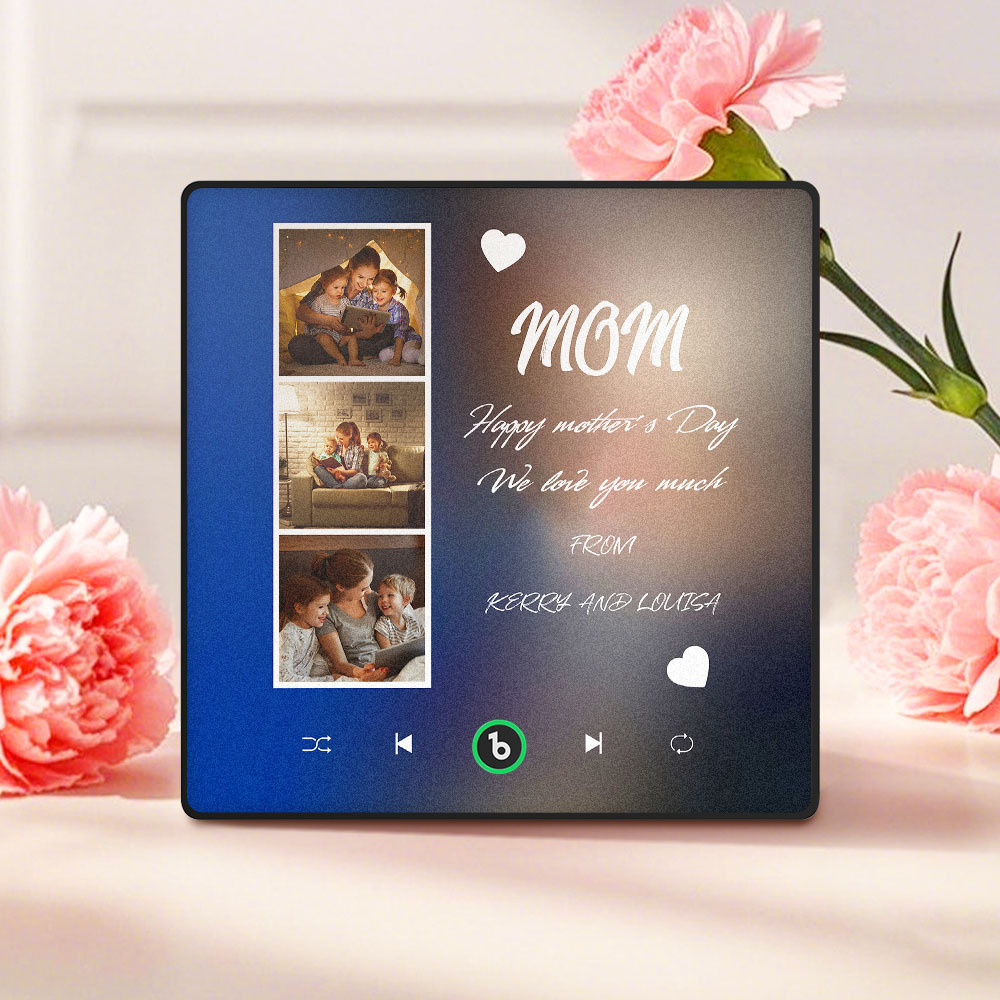 Custom Music Fridge Magnets Personalized Magnets That Plays Music Mother's Day Gifts -