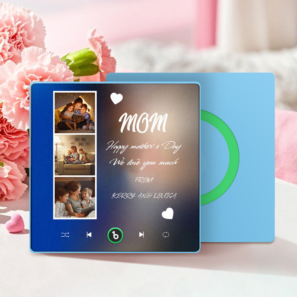 Custom Music Fridge Magnets Personalized Magnets That Plays Music Mother's Day Gifts -