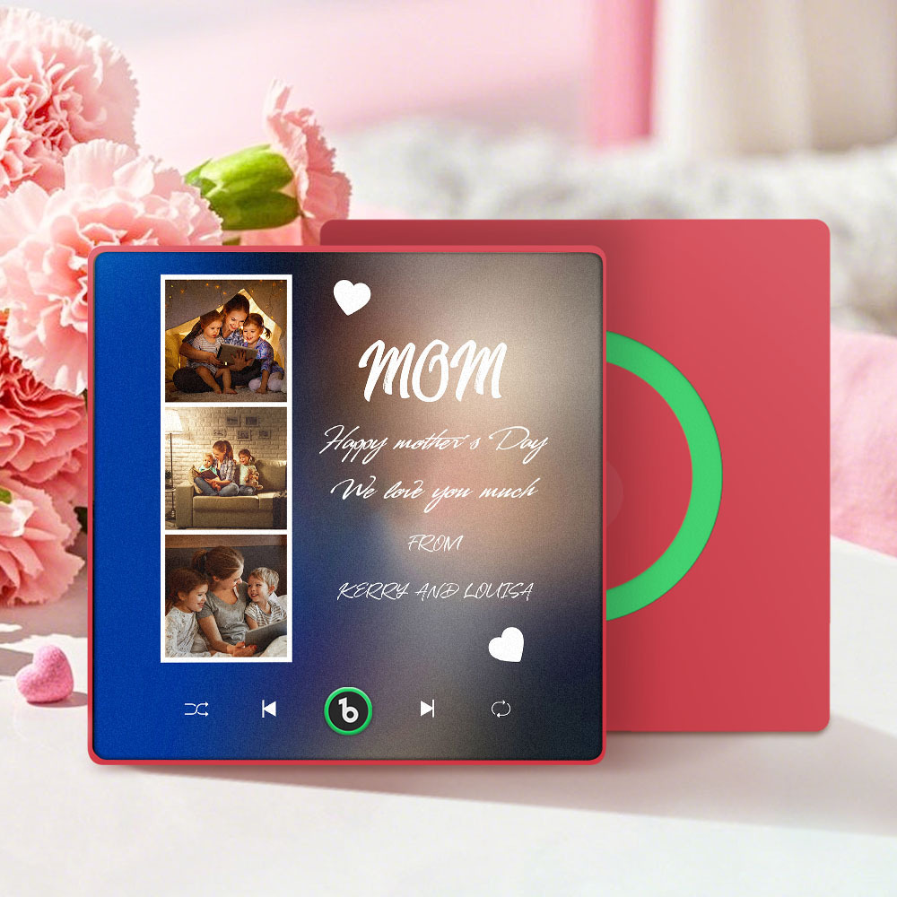 Custom Music Fridge Magnets Personalized Magnets That Plays Music Mother's Day Gifts -