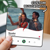 Custom Music Fridge Magnets Custom Music Fridge Magnet Colorful Frame Album Fridge Magnet Can Play Songs Gift for Couple