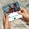 Custom Music Fridge Magnets Custom Music Fridge Magnet Colorful Frame Album Fridge Magnet Can Play Songs Gift for Couple