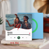 Custom Music Fridge Magnets Custom Music Fridge Magnet Colorful Frame Album Fridge Magnet Can Play Songs Gift for Couple