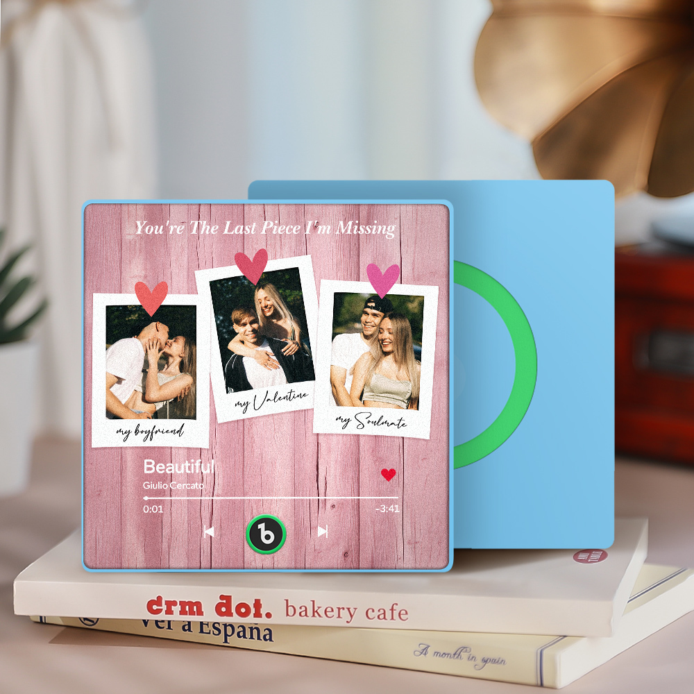 Custom Photo Engraving Music Refrigerator Magnets With Various Styles For You To Choose From Decorate Your Love And Give It To Your Beloved