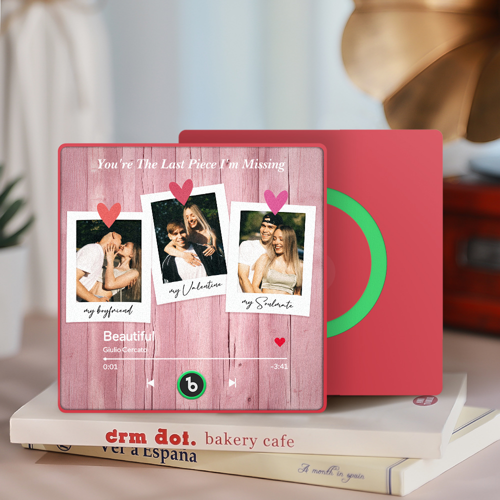 Custom Photo Engraving Music Refrigerator Magnets With Various Styles For You To Choose From Decorate Your Love And Give It To Your Beloved