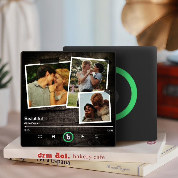 Custom Photo Engraving Music Refrigerator Magnets With Various Styles For You To Choose From Decorate Your Love And Give It To Your Beloved