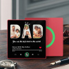 Custom Music Fridge Magnets Custom Music Fridge Magnet Colorful Frame Album Fridge Magnet Can Play Songs Gift for Dad