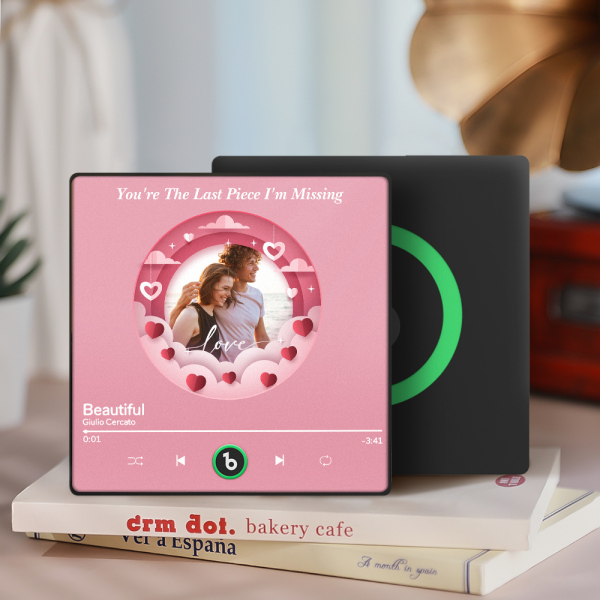 Custom Photo Engraving Music Refrigerator Magnets With Various Styles For You To Choose From Decorate Your Love And Give It To Your Beloved