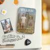 Custom 3D Effect Action Figure Pack Packaging Toy Box Style Art Gift Personalized Quicksand Fridge Magnet Gift for Father