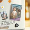 Custom 3D Effect Action Figure Pack Packaging Toy Box Style Art Gift Personalized Quicksand Fridge Magnet Gift for Father