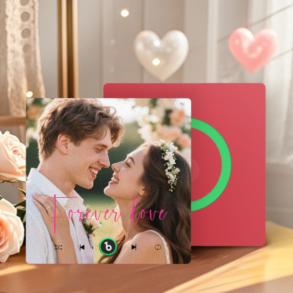 Custom Music Fridge Magnet Gifts for Her Personalized Photo Gifts for Couple Unique Gift for Anniversary Gift