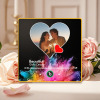 Custom Music Fridge Magnets With Colorful Heart Designs Custom Music And Images For Your Loved Ones