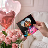 Custom Music Fridge Magnets With Colorful Heart Designs Custom Music And Images For Your Loved Ones