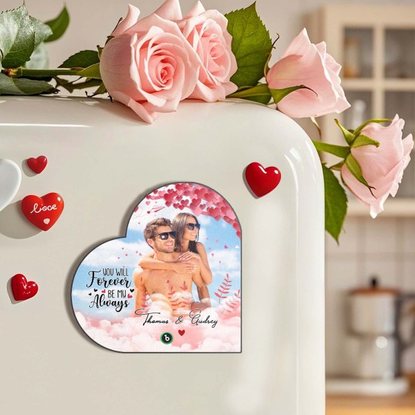 Personalized Music Fridge Magnet, Custom Music Wall Photo Sticker, Best Gift for Him - Photowatch