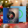 Christmas Gifts Custom Music Fridge Magnet Colorful Frame Music Wall Photo Sticker Personalized Song Fridge Magnet