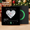 New 4.0 Upgrade Custom Music Fridge Magnet Colorful Frame Album Fridge Magnet Can Play Songs Gift for Couple