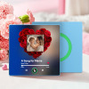 Personalised Fridge Magnet That Play Songs FridgeBeats Gifts for Mum With Rose -