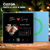 New 4.0 Upgrade Custom Music Fridge Magnet Colorful Frame Album Fridge Magnet Can Play Songs Gift for Couple