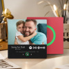 Custom Music Fridge Magnets Custom Music Fridge Magnet Colorful Frame Album Fridge Magnet Can Play Songs Gift for Dad