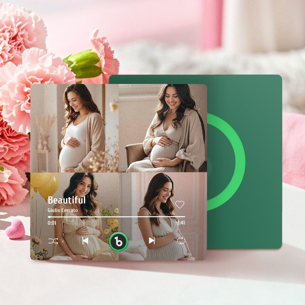 Custom Musical Fridge Magnet FridgeBeats Song Magnet Mother's Day Gifts for Mum -