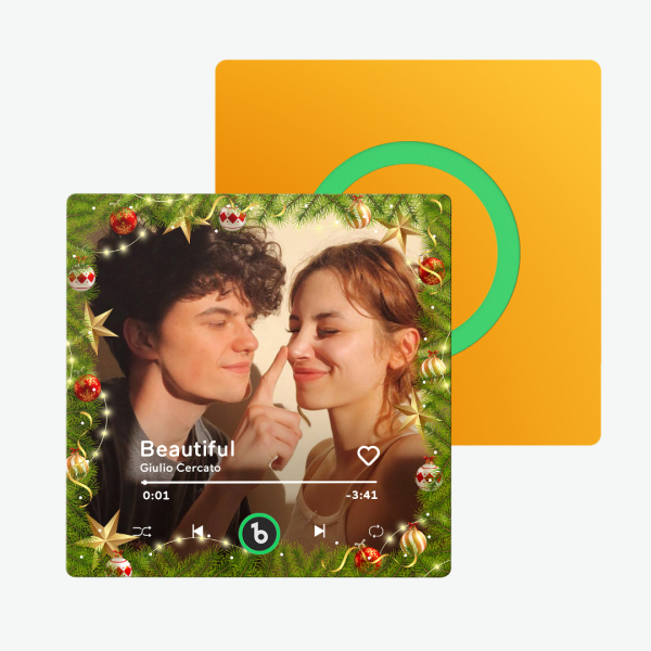Custom Music & Photo Fridge Magnet FridgeBeats Pro Supports Bluetooth Connectivity -