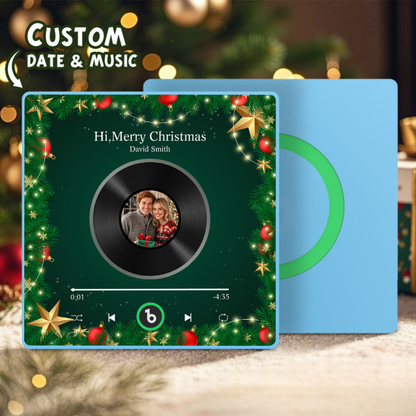 Custom Music Fridge Magnets Custom Music Fridge Magnet Colorful Frame Album Fridge Magnet Can Play Songs Gift for Couple