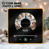 New 4.0 Upgrade Custom Music Fridge Magnet Colorful Frame Album Fridge Magnet Can Play Songs Gift for Couple