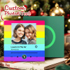 Personalized LGBT Music Fridge Magnet Christmas Gift for Lover Custom LGBT Music Magnets Can Play Songs