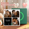 Custom Music Fridge Magnets Valentine's Day Gifts Custom Music Fridge Magnet Colorful Frame Album Fridge Magnet Can Play Songs Gift for Couple