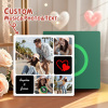 Custom Music Fridge Magnets Valentine's Day Gifts Custom Music Fridge Magnet Colorful Frame Album Fridge Magnet Can Play Songs Gift for Couple