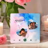 Custom Music Fridge Magnets Valentine's Day Gifts Custom Music Fridge Magnet Colorful Frame Album Fridge Magnet Can Play Songs Gift for Couple