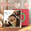 Custom Music Fridge Magnets Valentine's Day Gifts Custom Music Fridge Magnet Colorful Frame Album Fridge Magnet Can Play Songs Gift for Couple