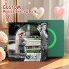 Custom Music Fridge Magnets Valentine's Day Gifts Custom Music Fridge Magnet Colorful Frame Album Fridge Magnet Can Play Songs Gift for Couple