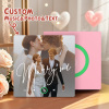Custom Music Fridge Magnets Valentine's Day Gifts Custom Music Fridge Magnet Colorful Frame Album Fridge Magnet Can Play Songs Gift for Couple