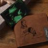 Custom Photo Wallet Insert Card Pregnancy Ultrasound Photo Card Green