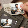 Custom Photo Wallet Insert Card  - I Love Dad